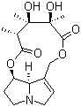Molecular structure of monocrotaline