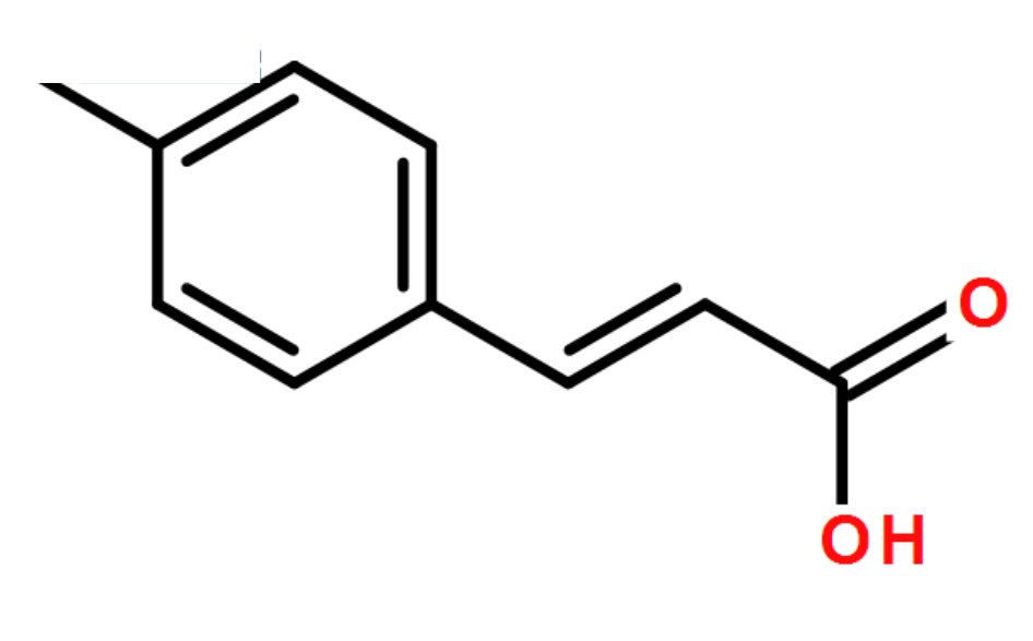The chemical structure of natural and synthetic plant cinnamic acid and resistant plant cinnamic acid