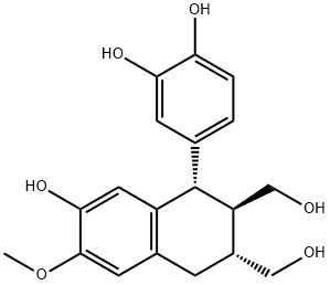 The chemical structure of natural and synthetic plant isotaxiresinol and anti-plant cubebin