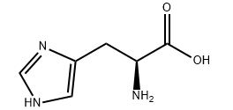 L-Histidine chemical structure