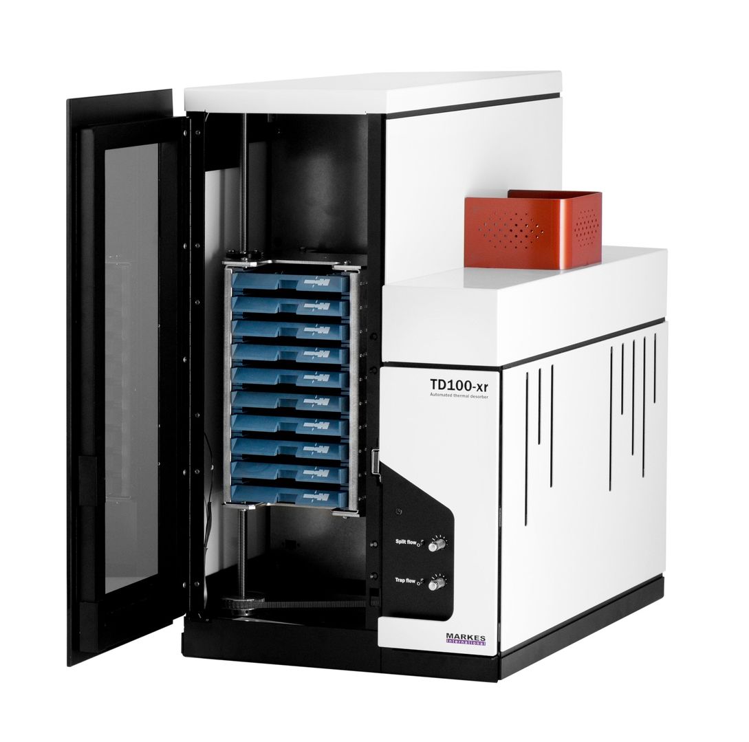 Markes-class thermal desorption unit for breath VOC pre-concentration
