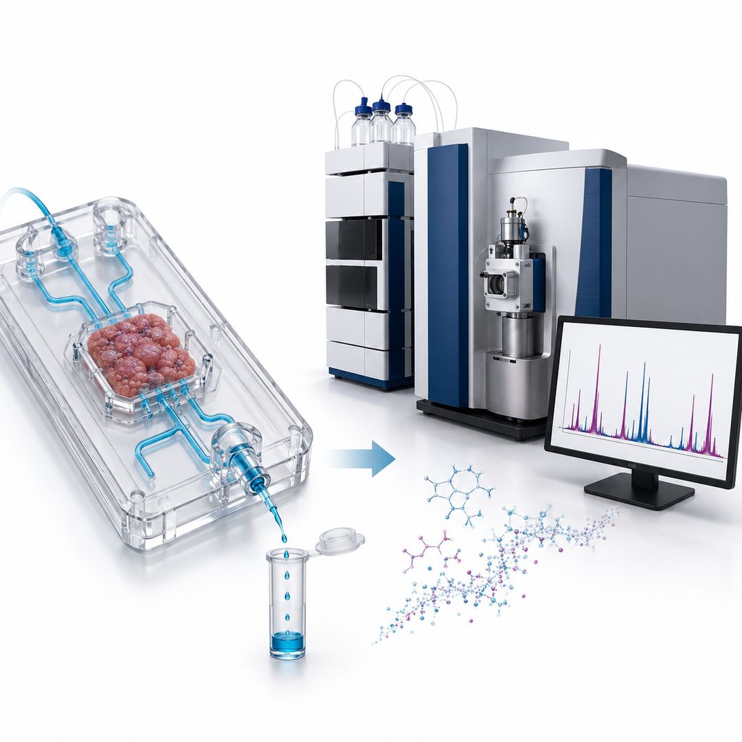Organ-on-a-chip metabolomics—LC-MS analysis of effluent and intracellular metabolites from microphysiological systems