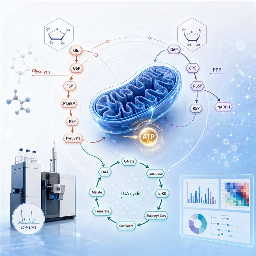 Carbohydrate Metabolism Analysis Service — Targeted LC-MS/MS for Glycolysis Quantification and TCA Cycle Metabolite Detection