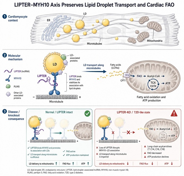 Multi-Omics Case Study — LIPTER/MYH10/LD Axis in Cardiomyocytes