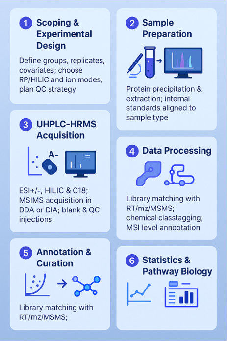 Untargeted Metabolomics Workflow